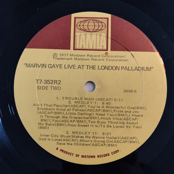 Marvin Gaye : At The London Palladium (2xLP, Album)