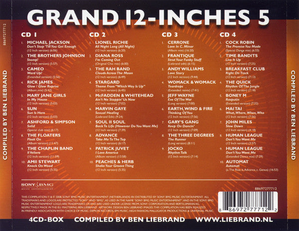 Ben Liebrand : Grand 12-Inches 5 (4xCD, Comp)