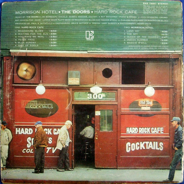 The Doors : Morrison Hotel (LP, Album, Gat)