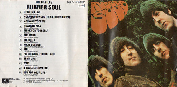 The Beatles : Rubber Soul (CD, Album, RE)