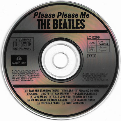 The Beatles : Please Please Me (CD, Album, Mono, RE)