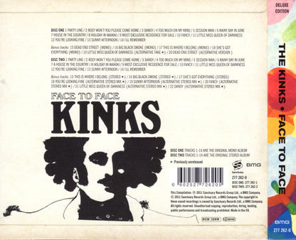 The Kinks : Face To Face (CD, Mono + CD + Album, Dlx, RE, RM)