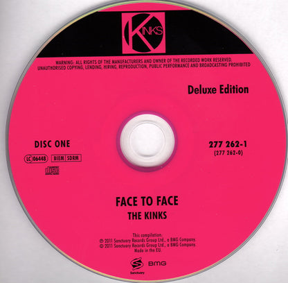 The Kinks : Face To Face (CD, Mono + CD + Album, Dlx, RE, RM)