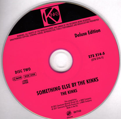 The Kinks : Something Else By The Kinks (CD, Mono + CD + Album, Dlx, RE, RM)