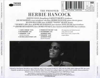 Herbie Hancock : The Prisoner (CD, Album, RE, RM)