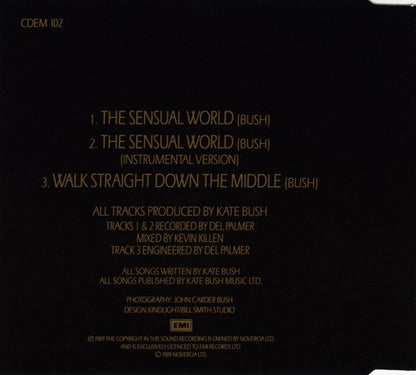 Kate Bush : The Sensual World (CD, Single)