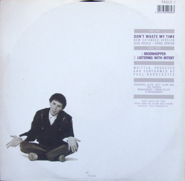 Paul Hardcastle : Don't Waste My Time (New Extended Version) (12", Single)