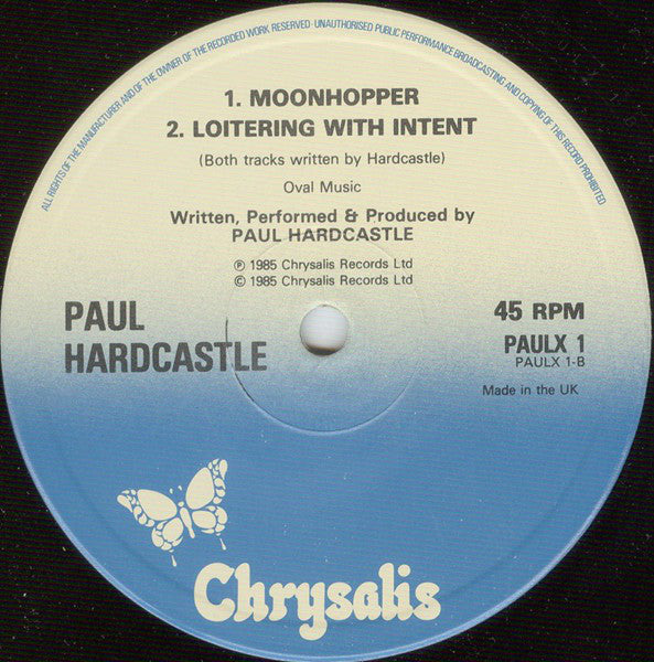 Paul Hardcastle : Don't Waste My Time (New Extended Version) (12", Single)