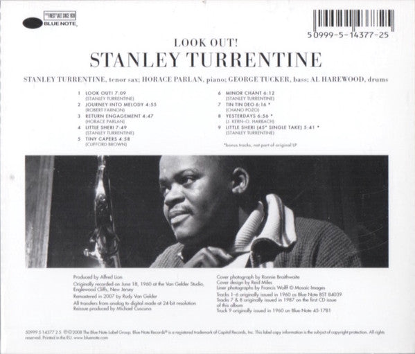 Stanley Turrentine : Look Out! (CD, Album, RE, RM)