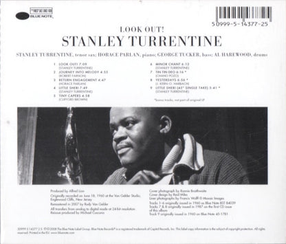 Stanley Turrentine : Look Out! (CD, Album, RE, RM)