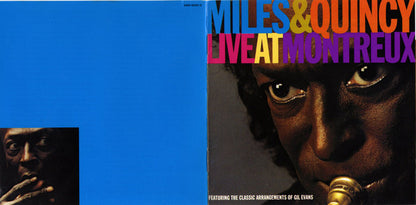 Miles Davis & Quincy Jones : Live At Montreux (CD, Album, RP)