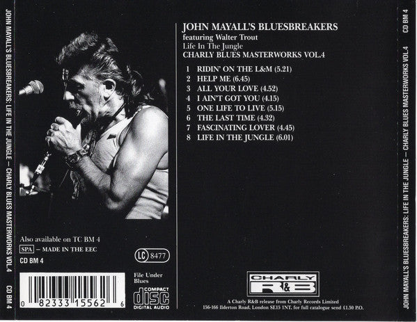 John Mayall's Bluesbreakers* Featuring Walter Trout : Life In The Jungle  (CD, Comp)