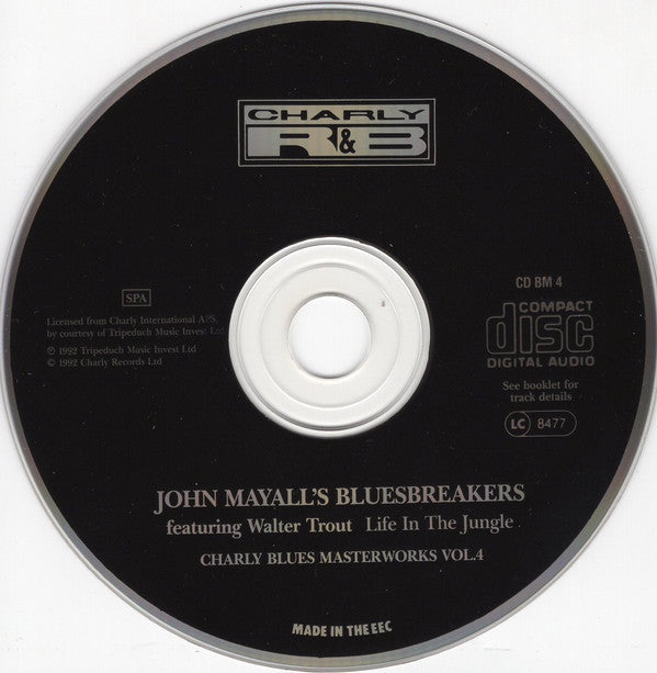 John Mayall's Bluesbreakers* Featuring Walter Trout : Life In The Jungle  (CD, Comp)