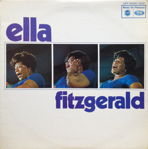 Ella Fitzgerald with Lou Levy Trio : Ella Fitzgerald (LP, Mono)