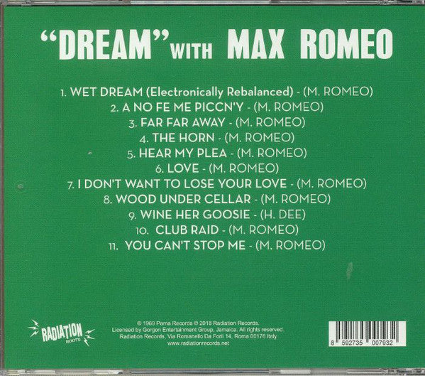 Max Romeo : A Dream (CD, Album, RE)