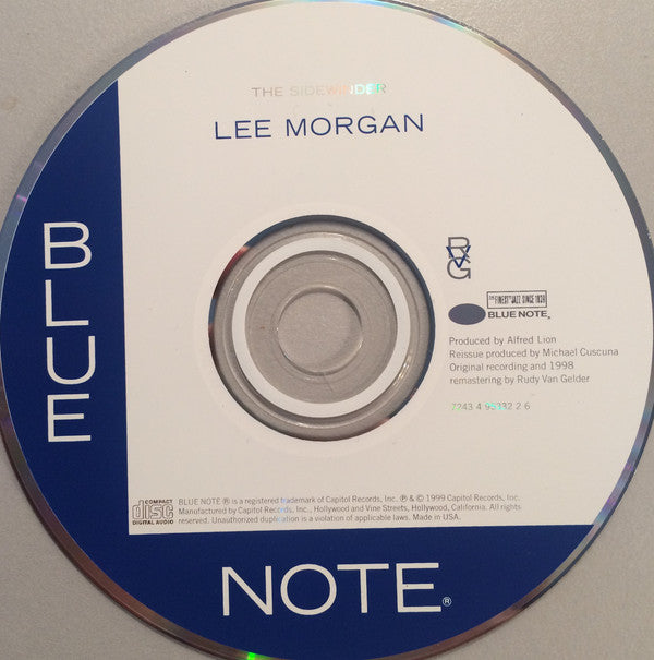 Lee Morgan : The Sidewinder (CD, Album, RE, RM)