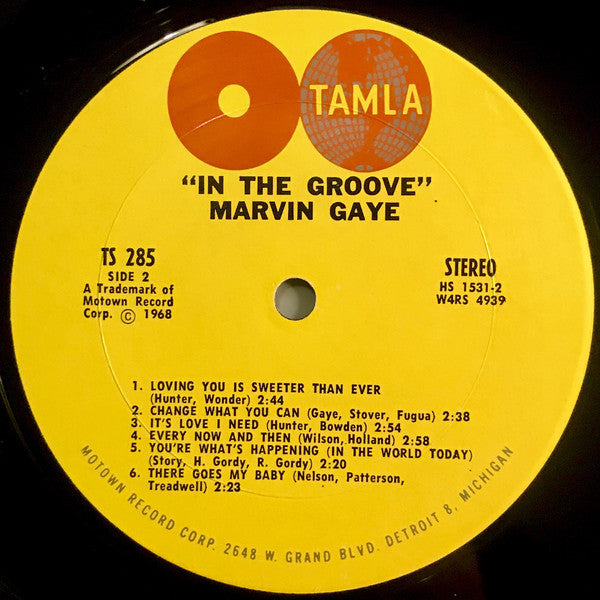 Marvin Gaye : In The Groove (LP, Album, Ter)