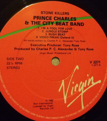 Prince Charles And The City Beat Band : Stone Killers (LP, Album)