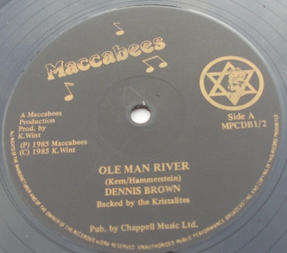 Dennis Brown : Ole Man River (12")