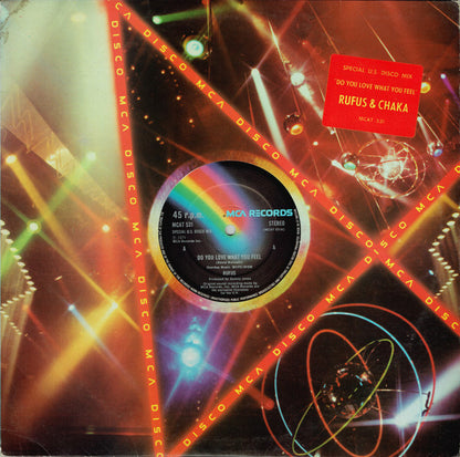 Rufus & Chaka Khan : Do You Love What You Feel (Special U.S. Disco Mix) (12", Single)