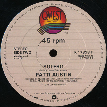 Patti Austin : Do You Love Me? (Special Re-mixed Version) (12")