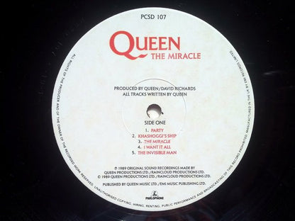 Queen : The Miracle (LP, Album)