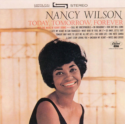 Nancy Wilson : Today, Tomorrow, Forever (CD, Album)