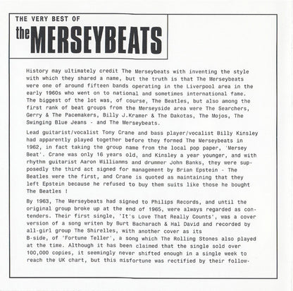 The Merseybeats : The Very Best Of (CD, Comp)