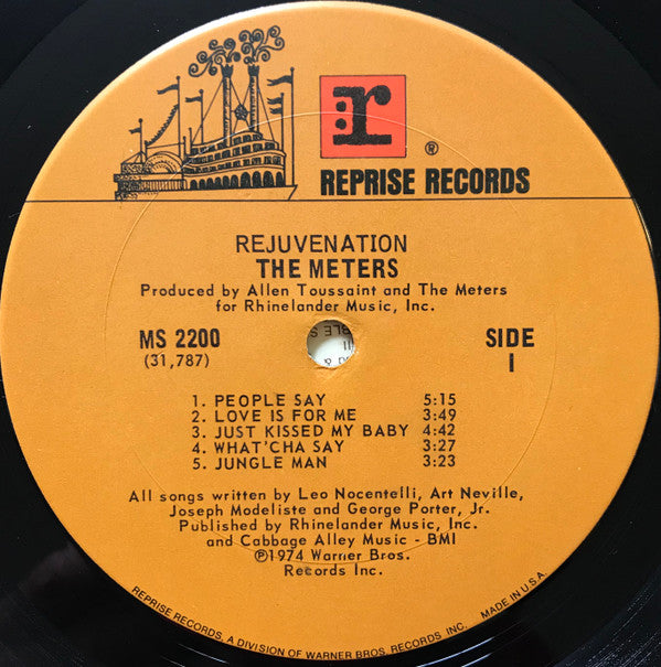 The Meters : Rejuvenation (LP, Album, Pit)