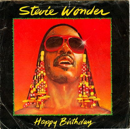 Stevie Wonder : Happy Birthday (7", Single, Kno)