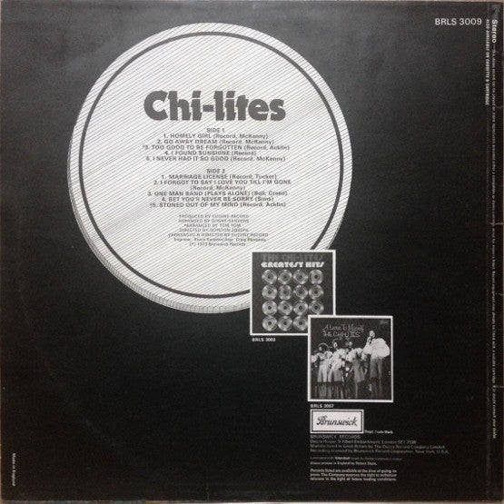 The Chi-Lites : Chi-Lites (LP, Album)