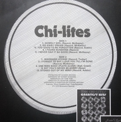 The Chi-Lites : Chi-Lites (LP, Album)