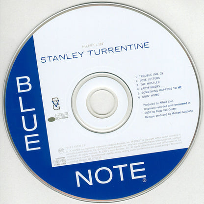 Stanley Turrentine : Hustlin' (CD, Album, RE, RM)