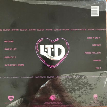 L.T.D. : Devotion (LP, Album, Mon)