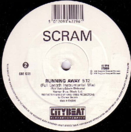 Scram : Running Away (12", Single)