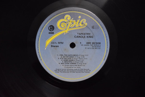 Carole King : Tapestry (LP, Album, RE)