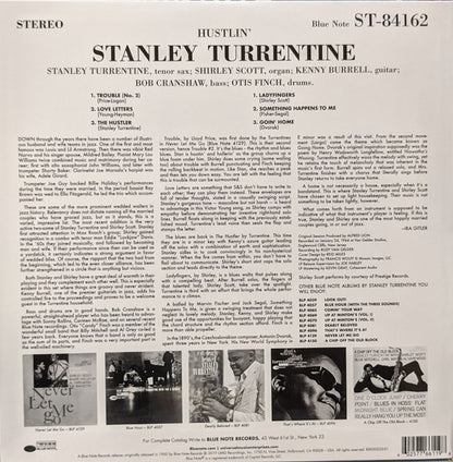 Stanley Turrentine : Hustlin' (LP, Album, RE, 180)