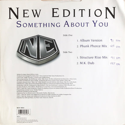 New Edition : Something About You (12")