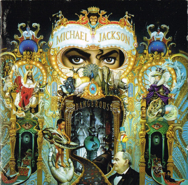 Michael Jackson : Dangerous (CD, Album, RP)