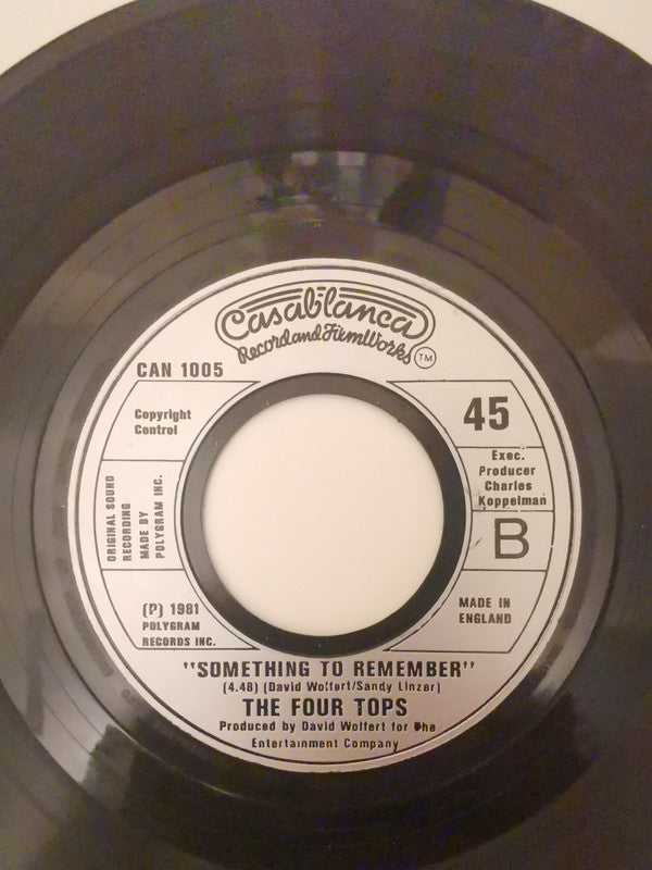 The Four Tops* : When She Was My Girl (7", Single)