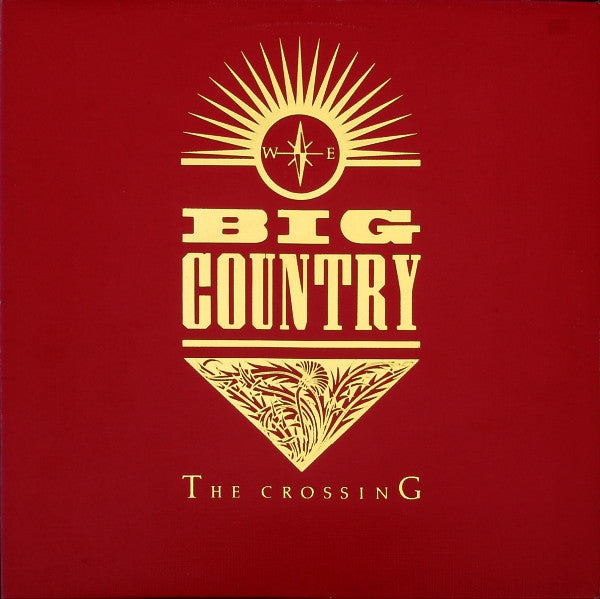 Big Country : The Crossing (LP, Album, Red)