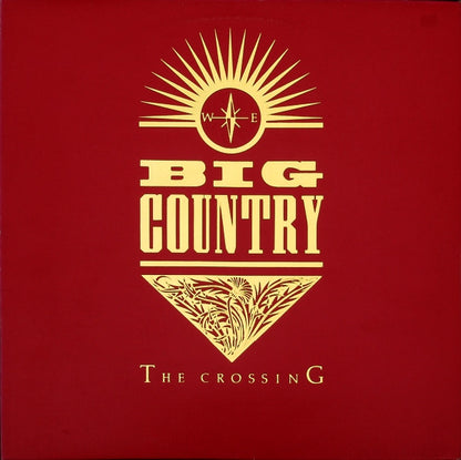 Big Country : The Crossing (LP, Album, Red)