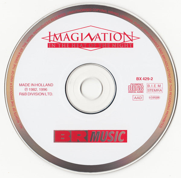 Imagination : In The Heat Of The Night (CD, Album, RE)