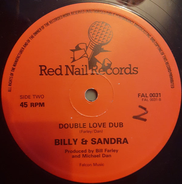 Billy* & Sandra* : Hey Paula (12")