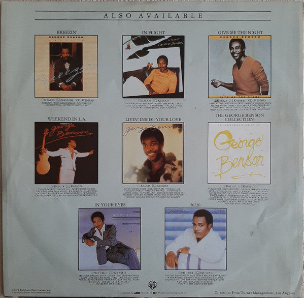 George Benson : The Love Songs (LP, Comp)