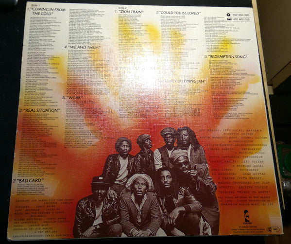 Bob Marley & The Wailers : Uprising (LP, Album)