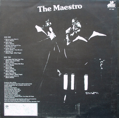 The Love Unlimited Orchestra* : White Gold (LP, Album)