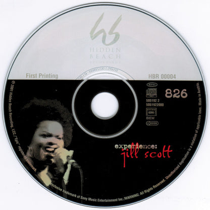 Jill Scott : Experience: Jill Scott 826+ (2xCD, Album)