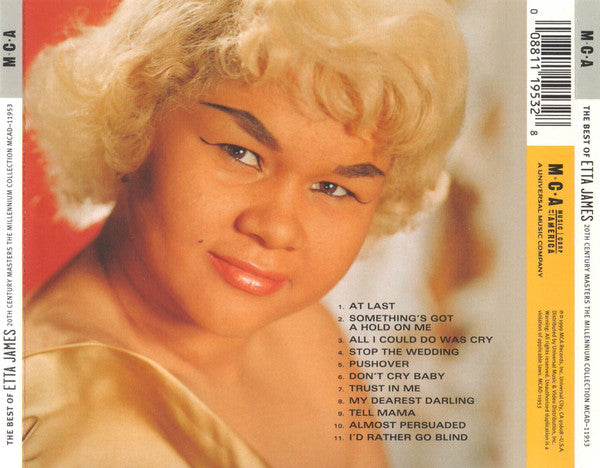 Etta James : The Best Of Etta James (CD, Comp, RE, RM)