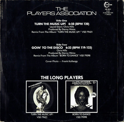 The Players Association : Turn The Music Up! (12", Single)